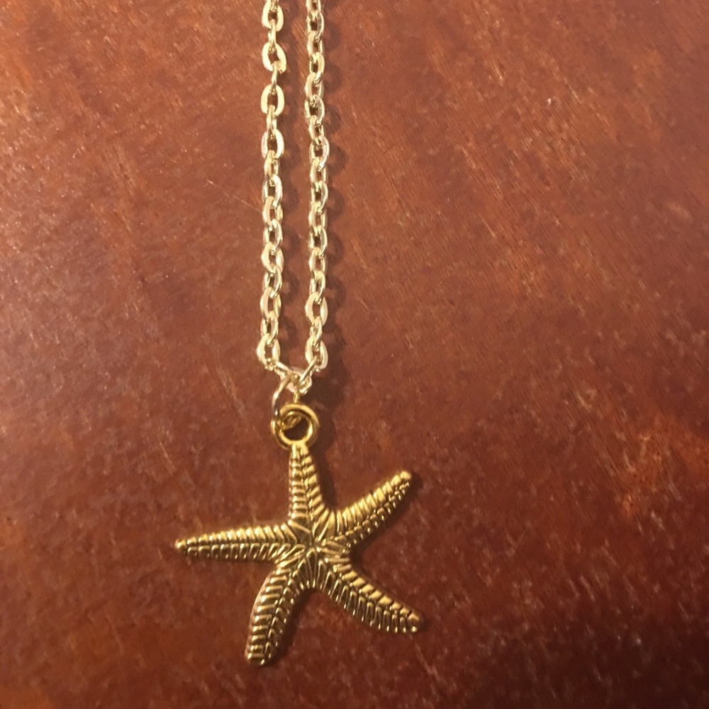 The Golden Starfish Necklace